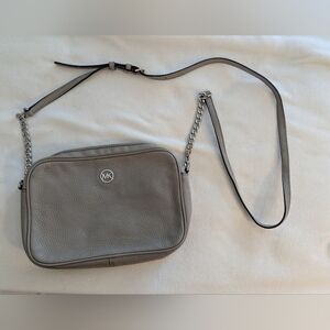 Michael Kors Grey Crossbody Purse